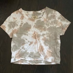 Sacré Brown Tie-Dye Tee